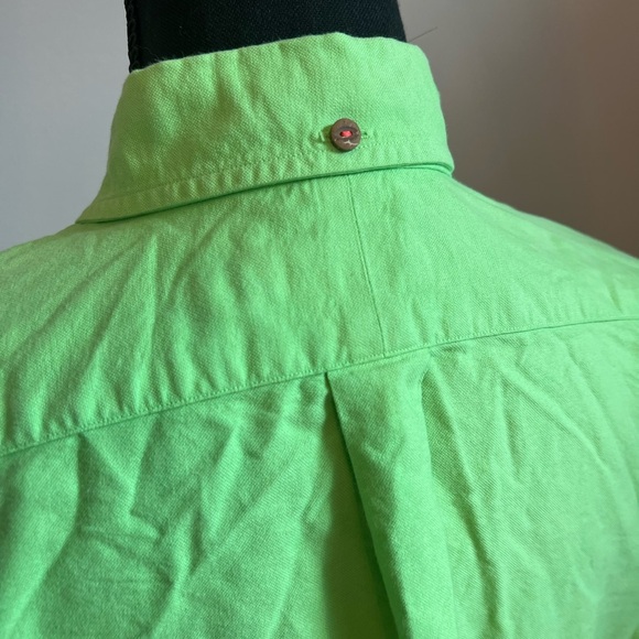 Ralph Lauren Soft Washed Cotton Sport Shirt  w/ Pony Logo Green Men’s Large - Picture 6 of 7